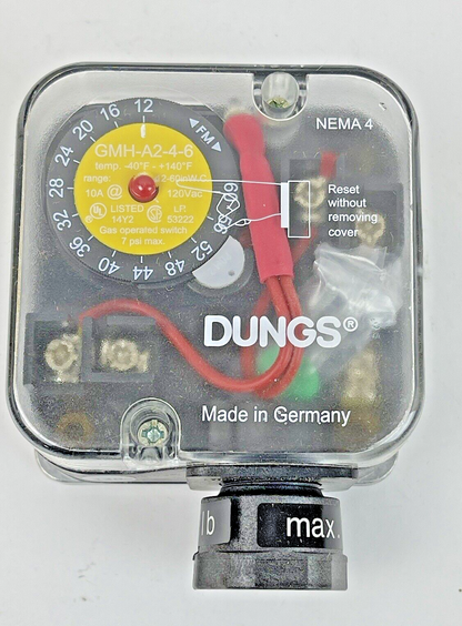 DUNGS - 217-324A - GAS PRESSURE SWITCH - A2-4-6 - NOW MODEL 266925