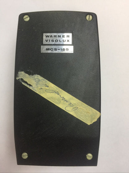 WARNER VISOLUX MCS-165 PHOTOELECTRIC SCANNER SENSOR