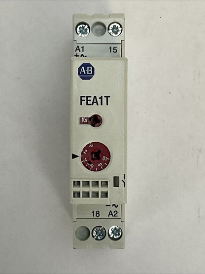 ALLEN BRADLEY 700-FEA1TU22 TIMER ON-DELAY SER A 110...120VAC 24VAC/DC