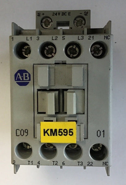 ALLEN BRADLEY 100-C09E*01 CONTACTOR RELAY 600VAC