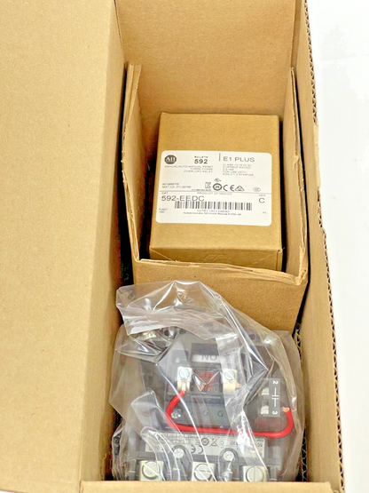 ALLEN BRADLEY - 509-BOD-A2F -SER 1 - NON-REV STARTER & 592-EEDC SERIES C-RELAY