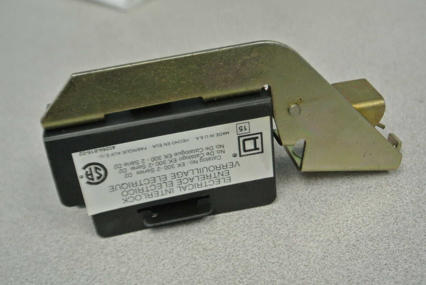 SQUARE D EK300-2 / ELECTRICAL INTERLOCK for 30A SWITCH / 2 NO, 2 NC. NEW SURPLUS