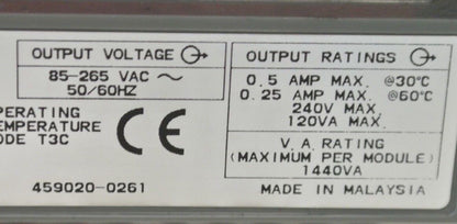 ALLEN-BRADLEY 1746-OA16 Ser. D - OUTPUT MODULE for SLC500
