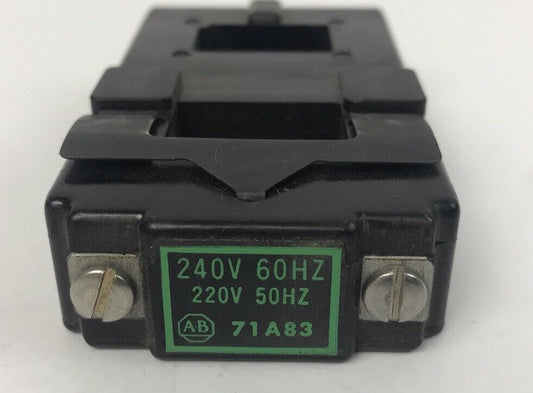 ALLEN BRADLEY 71A83 COIL 240V 60HZ 220V 50HZ
