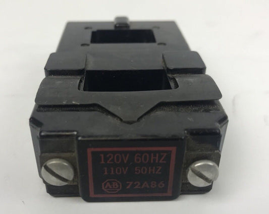 ALLEN BRADLEY 72A86 COIL 120V 60HZ 110V 50HZ
