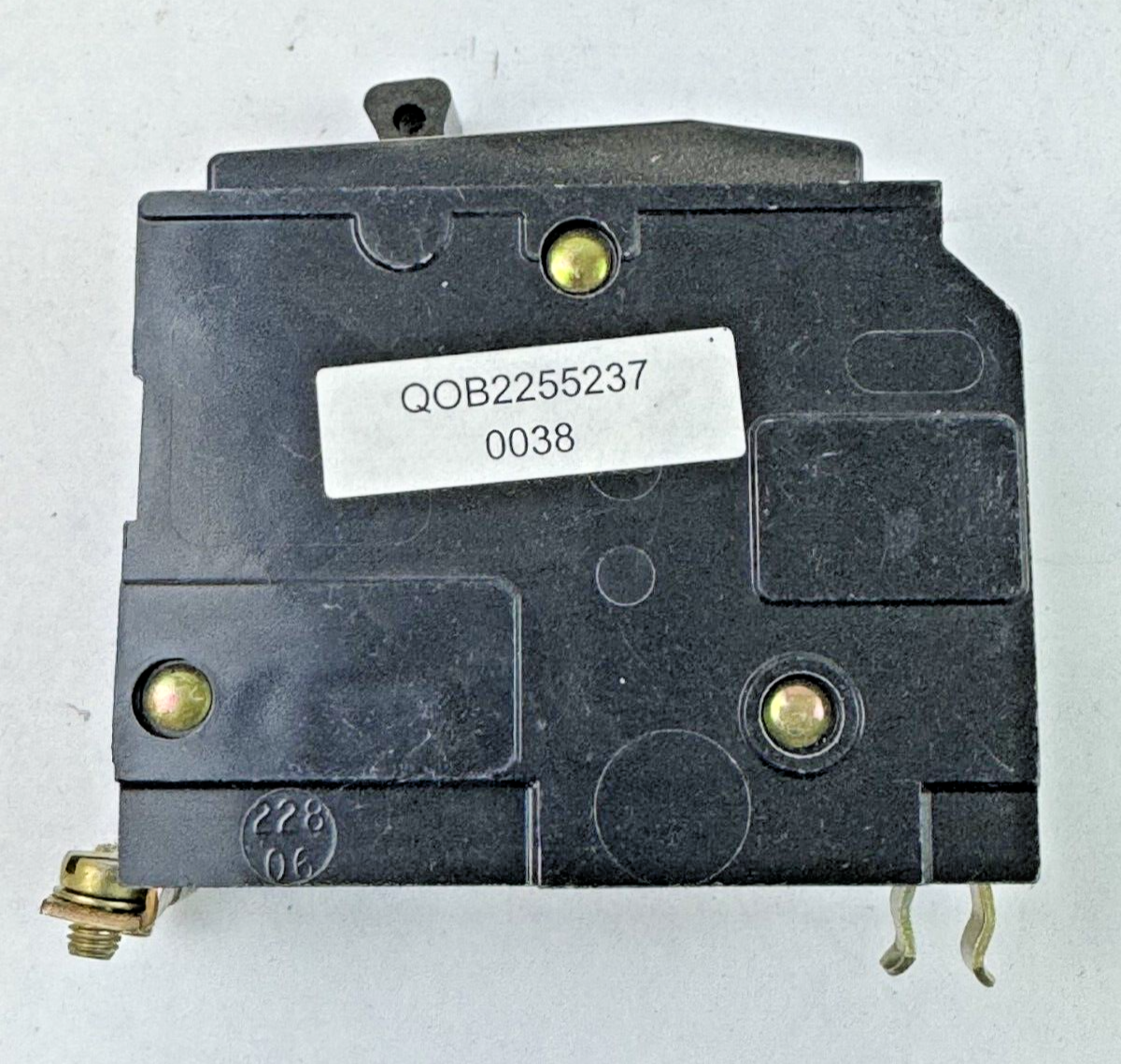 SQUARE D - QOB2255237 -  BOLT-ON CIRCUIT BREAKER - 2 POLE/ 25A/ 240 VAC