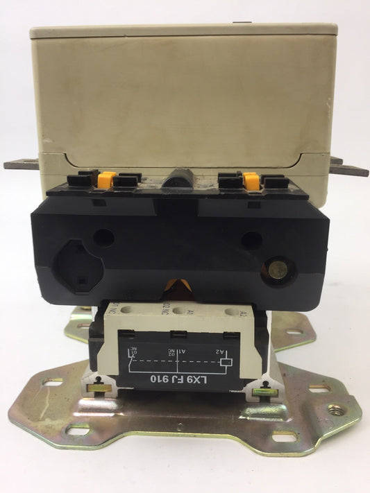 TELEMECANIQUE SQUARE D LC1F330 CONTACTOR 370A 600VAC 250HP LX9FJ910
