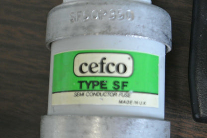 CEFCO SF50P350 SEMICONDUCTOR FUSE / 350A / 500V / NEW SURPLUS / EACH