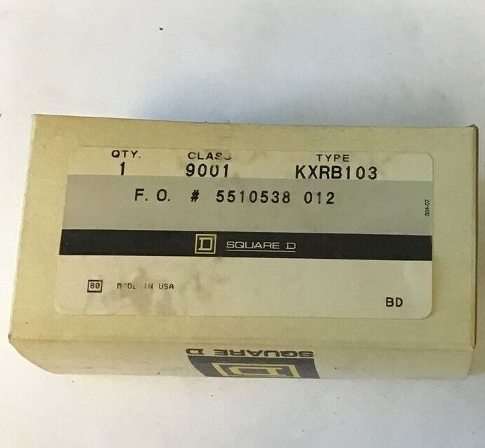 SQUARE D 9001 KXRB103 PUSH BUTTON "START" GREEN CAP