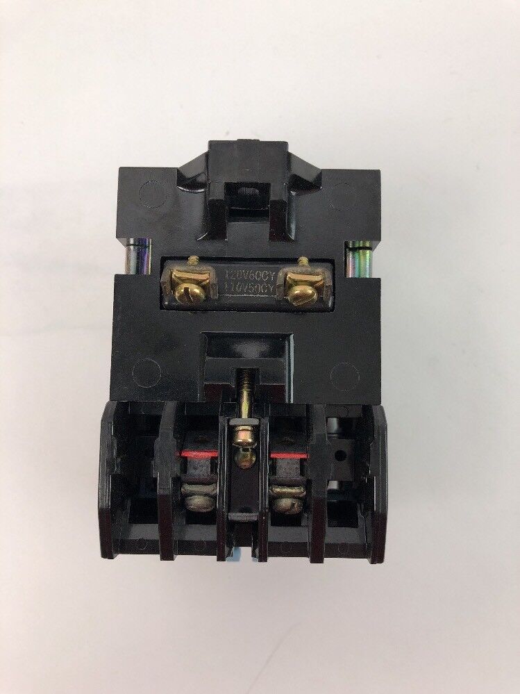 GOULD J10 J10B2012 CONTROL RELAY 300 V.A.C. MAX CONVERTIBLE CONTACTS 120V 60CY