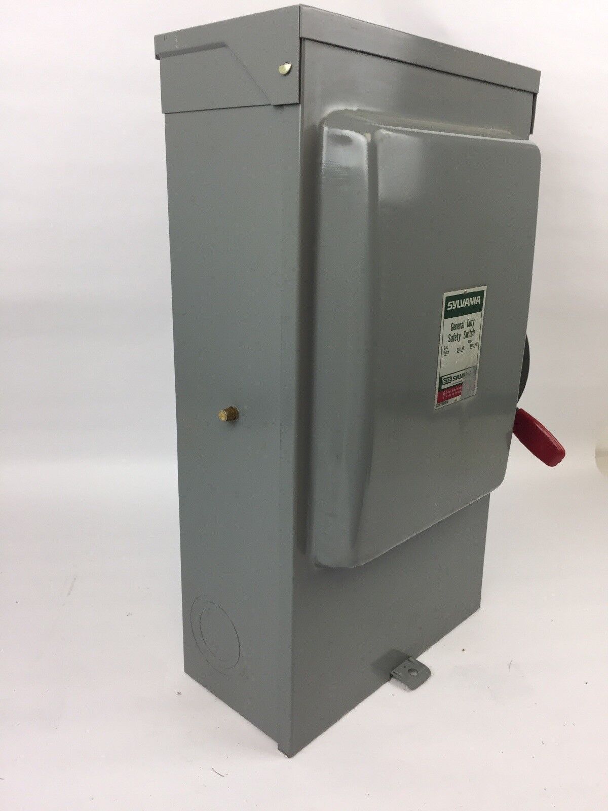 SYLVANIA RD2032SN SAFETY SWITCH 200 AMP 240 VAC NEMA 3R RAINTITE ENCLOSURE 3 S/N