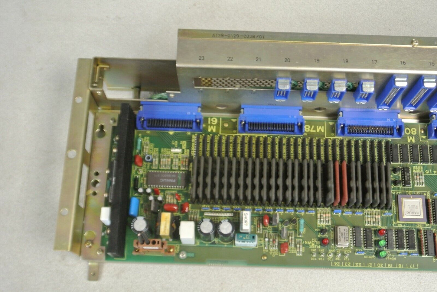 FANUC A20B-1001-0731/02A / I/O EXPANSION MODULE w/ A13B-0129-C038 TERMINAL UNIT