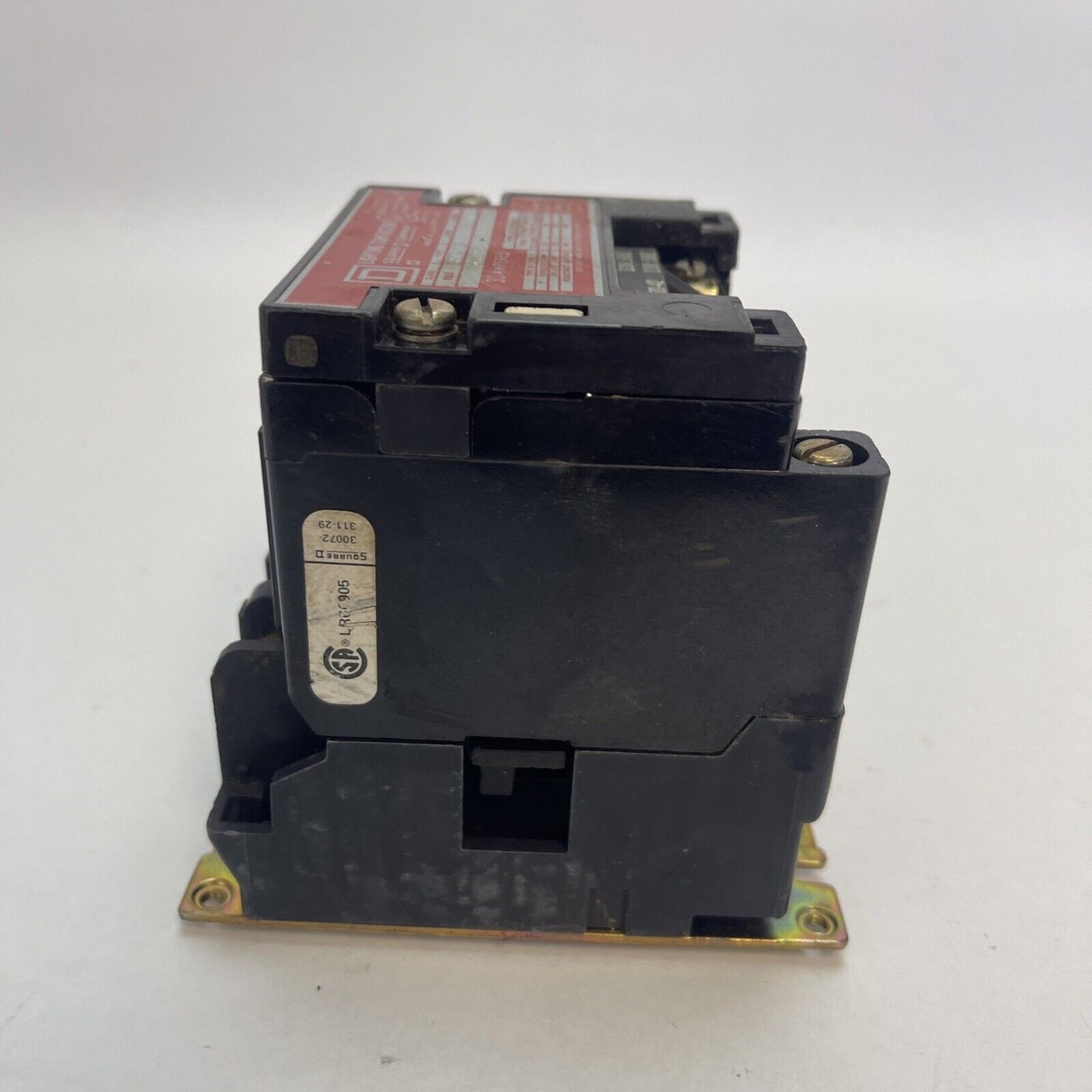 SQUARE D 8903 SM02 LIGHTING CONTACTOR SER A 30AMP 600VAC 250VDC COIL 120V 60HZ