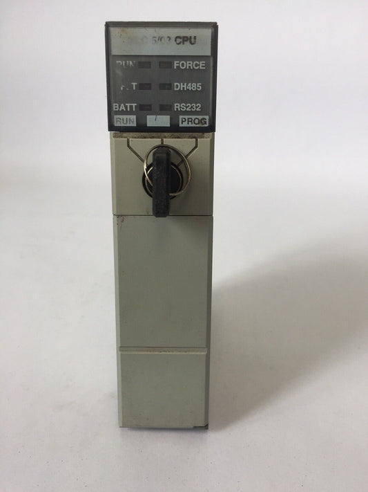 ALLEN BRADLEY 1747-L532 PROCESSOR UNIT 24VDC SER D PROC. REV 4 1747-M11 SER B