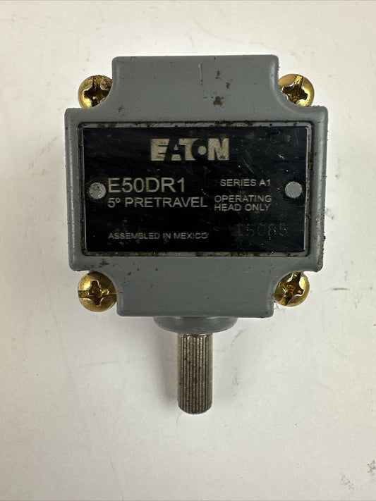 EATON E50DR1 LIMIT SWITCH OPERATING HEAD ONLY SER A1 5° PRETRAVEL