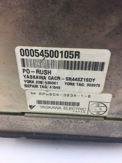 YASKAWA SERVO PACK CACR-SR44SZ1SDY231 SERVO DRIVE CONTROLLER