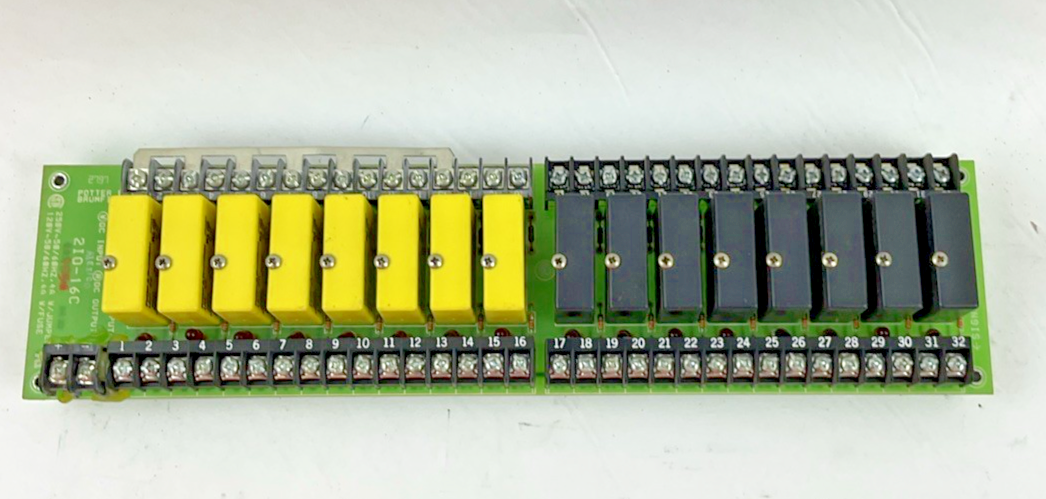 POTTER AND BRUMFILED 2I0-16C MODULE BOARD 250V 50/60HZ 4A