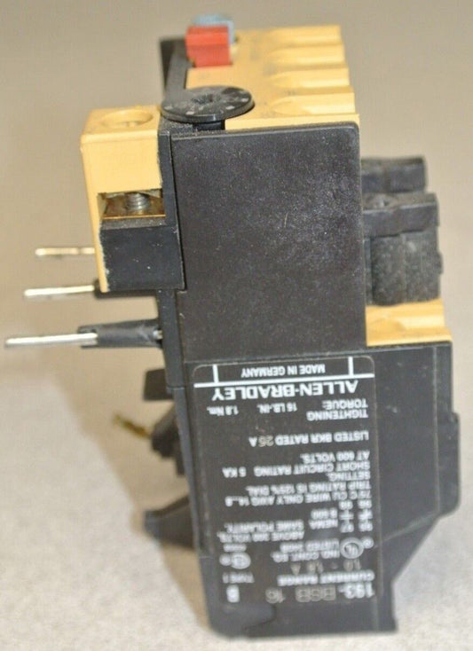 ALLEN-BRADLEY 193-BSB16 Ser. B  BIMETALLIC OVERLOAD RELAY 1.0-1.6A / NEW SURPLUS