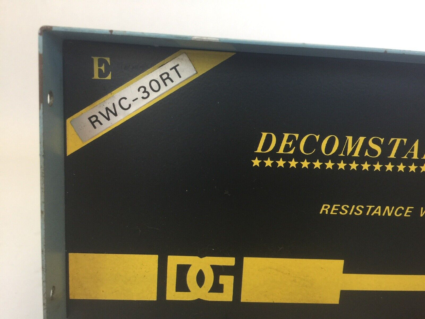 DENGENSHA RWC-30RT RESISTANCE WELDING CONTROLS DECOMSTAR 30