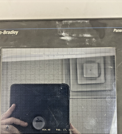ALLEN BRADLEY 2711-T10C9X SER.C PANELVIEW 240VAC FRN 4.48 0.4-0.25A