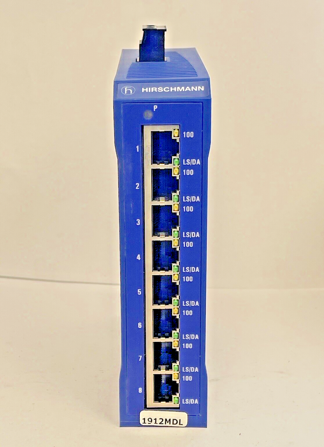 HIRSCHMANN - SPIDER II 8TX EEC - RAIL SWITCH - 8 PORT, 24VDC, 10/100 BASE TX + 2