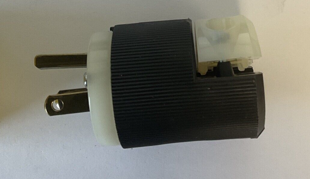 HUBBELL HBL5266C PLUG 2POLE 3WIRE 15A 125V