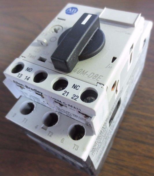 ALLEN-BRADLEY 140M-D8E-B40, Ser. B MOTOR PROTECTOR CIRCUIT BREAKER