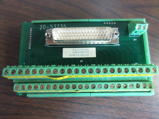 ALLEN-BRADLEY 2090-U3BB-D4 BREAKOUT BOARD / INTERFACE MODULE