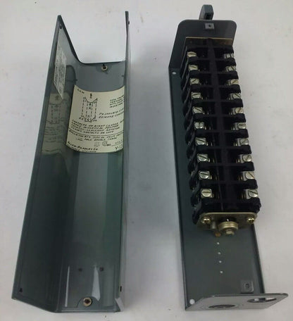 ALLEN BRADLEY 806-C102 SER. A, ROTARY PILOT SWITCH, 10A @ 600VAC,1A @ 115VDC,10P