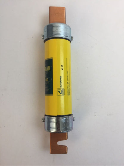 BUSS LPS-RK-200 LOW PEAK DUAL ELEMENT TIME DELAY FUSE 200A 600VAC CLASS RK1