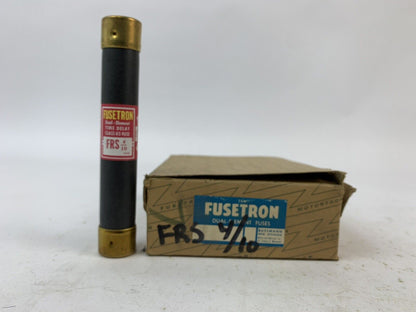 Bussmann Fusetron Dual Element TIme-Delay FRSR4/10 4/10A 6--V Fuse "Lot of 10"