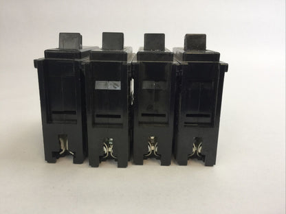 CHALLENGER/SYLVANIA C140 CIRCUIT BREAKER 40AMP 120/240VAC 1POLE (LOT OF 4)