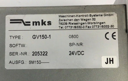 MKS GV150-1 ENCODER CONTROLLER MODULE