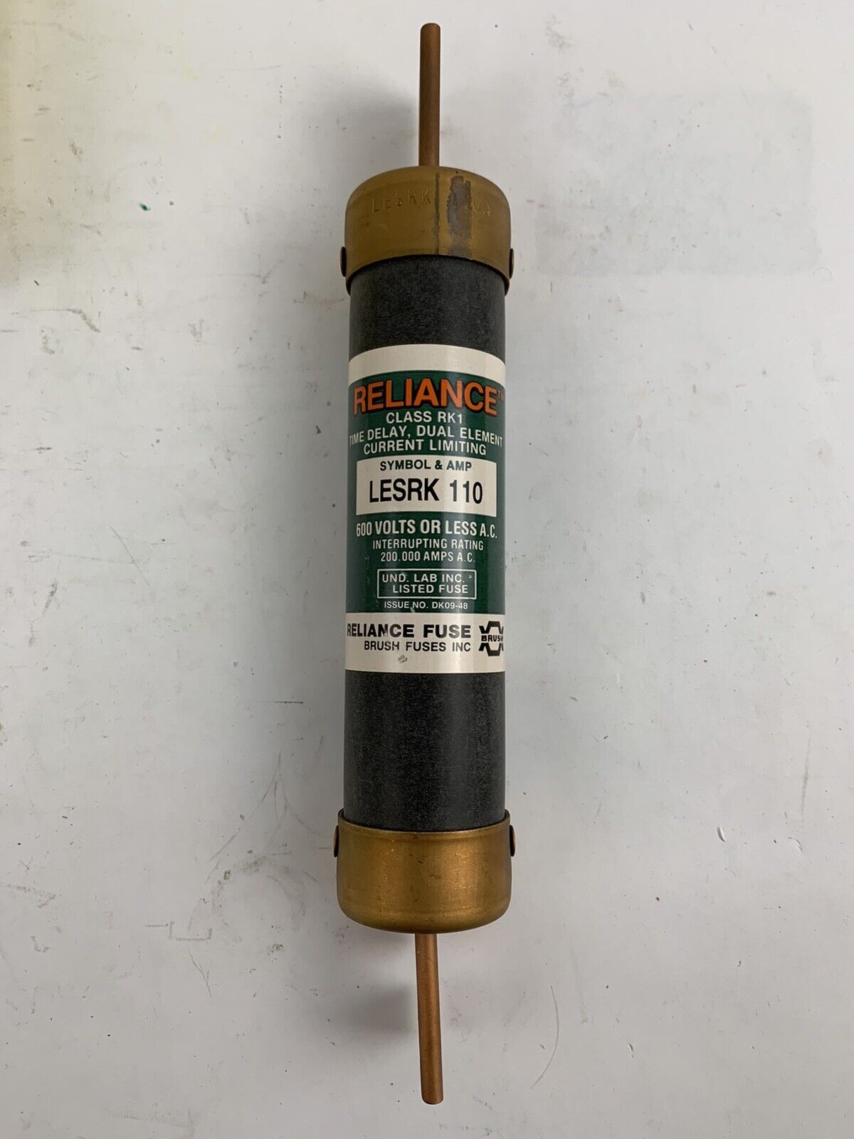 Reliance LESRK110 110A 600V Fuse