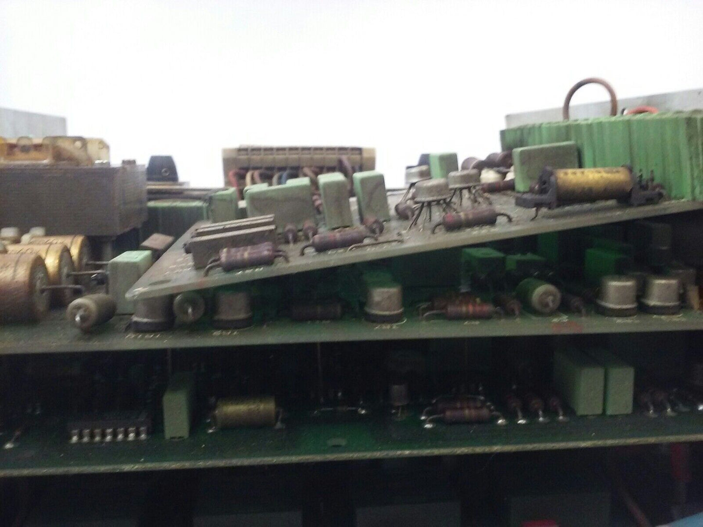 STYRKONSULT AB 40956-19 DC DRIVE MISSING PLASTIC LEG THAT HOLDS UP TOP BOARD