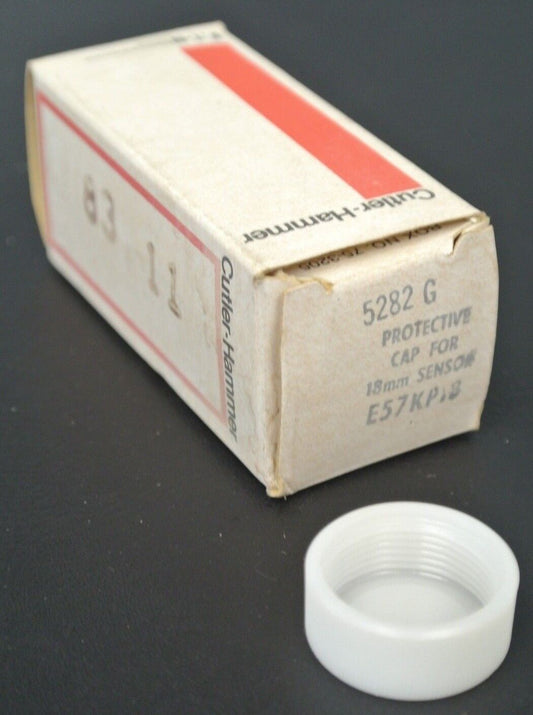 LOT of 6 / CUTLER-HAMMER E57KP18 / 18mm PROTECTIVE CAP for SENSOR / NEW SURPLUS