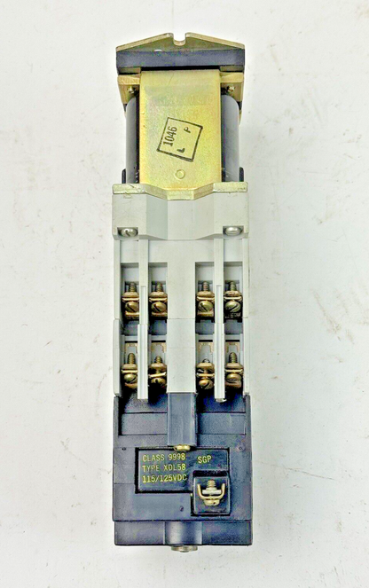 SQUARE D - CL: 8501 TP: XD0 40 FM: MP SER: A - CONTROL RELAY & 8501/XDL/SER. A