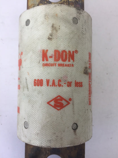 SHAWMUT A4BY1200 AMP-TRAP CURRENT LIMITING FUSE TYPE 55L 1200AMP 600VAC K-DON