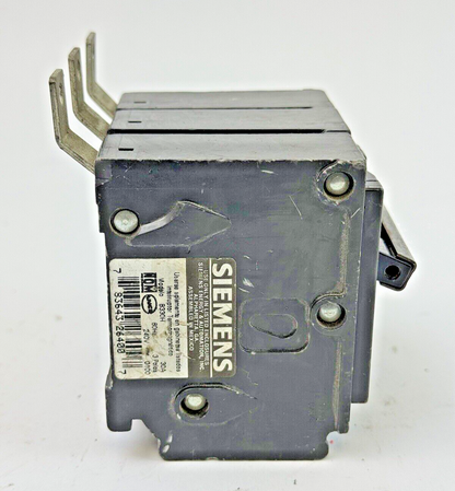 SIEMENS - B330H - BOLT-ON CIRCUIT BREAKER - 3 POLE/30A/240 VAC