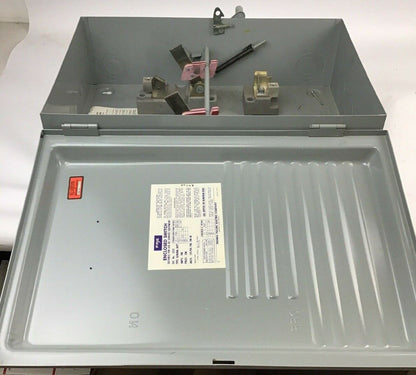 FEDERAL PACIFIC GENERAL DUTY SAFETY SWITCH 3222 200AMP 240VAC/250VDC