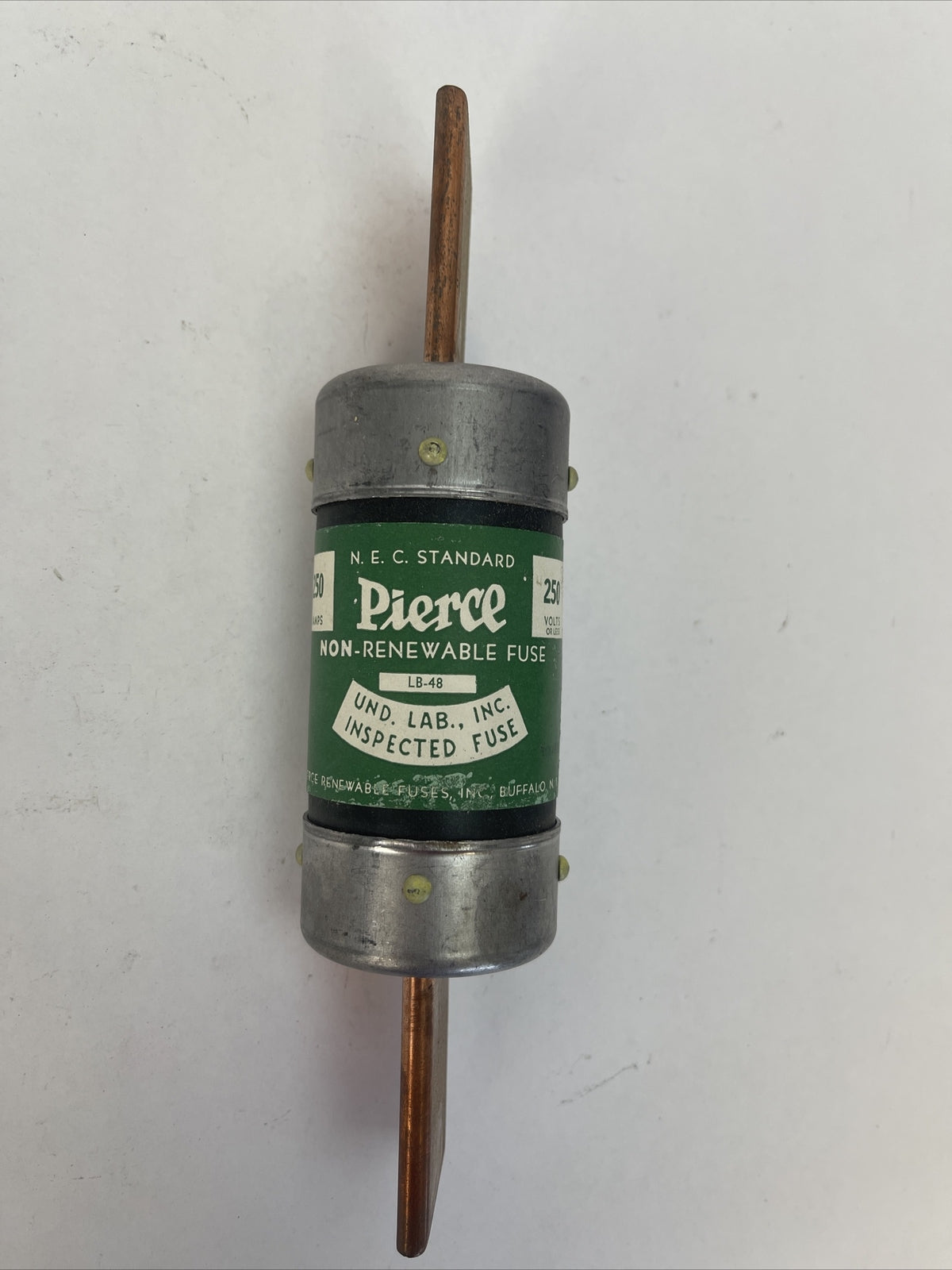 PIERCE NON-RENEWABLE FUSE 250AMP 250V
