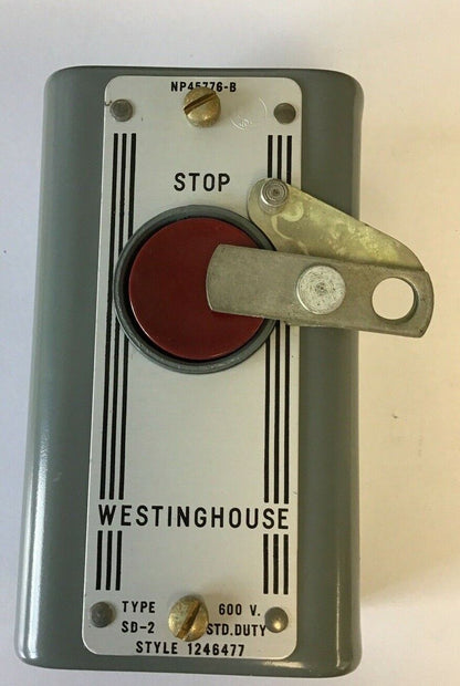 WESTINGHOUSE SD-2 PB W/LATCH 600V PUSHBUTTON