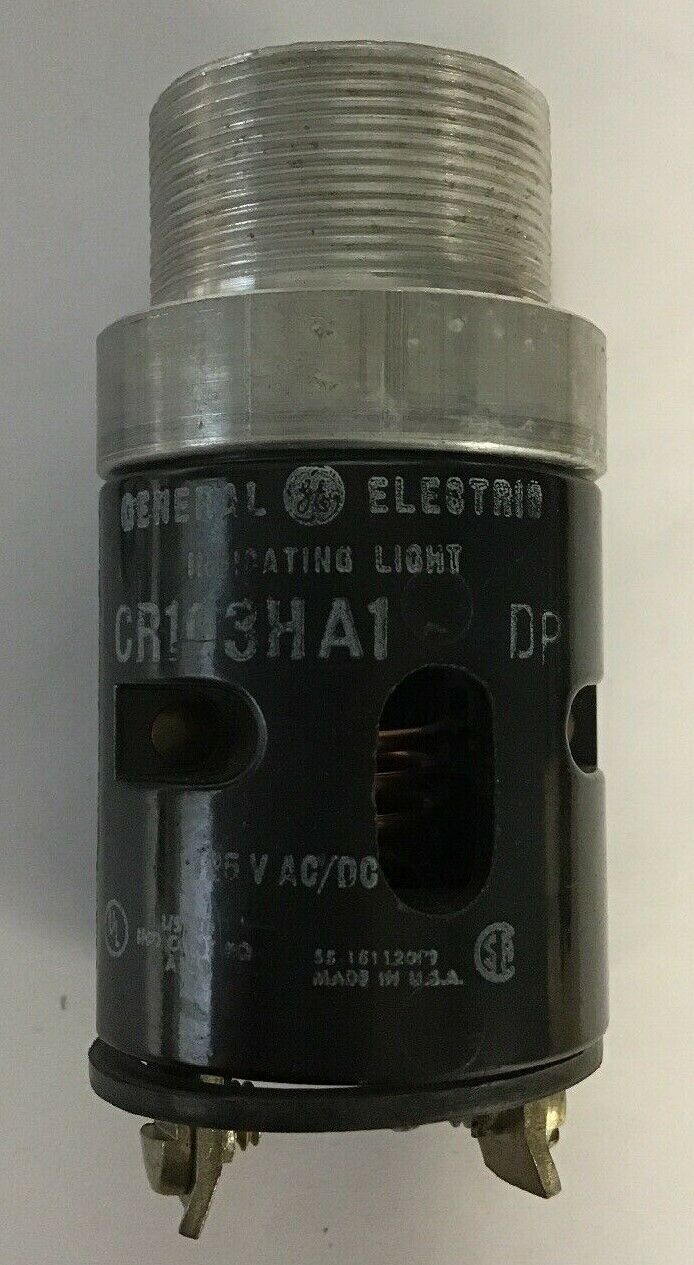 GENERAL ELECTRIC CR103HA1001A INDICATING LIGHT CROWN LENS 125VAC/VDC