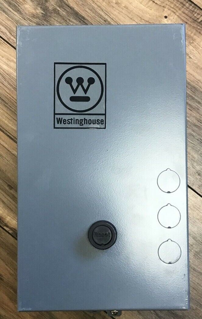 WESTINGHOUSE A200S1CAC MAGNETIC STARTER ENCLOSURE ONLY