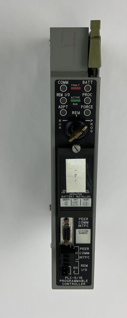 ALLEN BRADLEY 1785-LT/B PROCESSOR MODULE FIRM.S SER.B 2.5A 5VDC