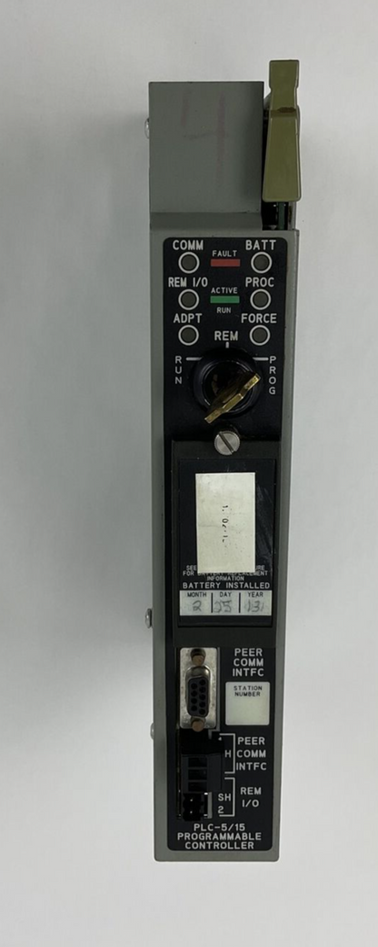 ALLEN BRADLEY 1785-LT/B PROCESSOR MODULE FIRM.S SER.B 2.5A 5VDC