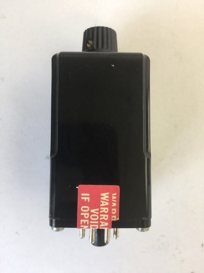 SYRACUSE ELECTRONICS TVR/D00315 TIME DELAY RELAY 115VAC 120SEC