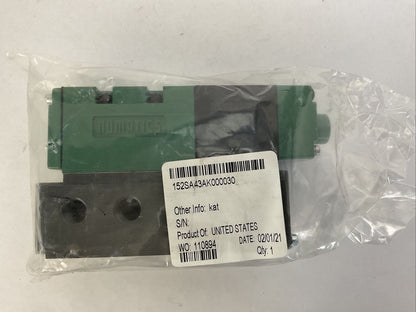 NUMATICS 152SA43AK000030 SOLENOID VALVE 228-690B 100-115/50 110-120/60 0.12AMP