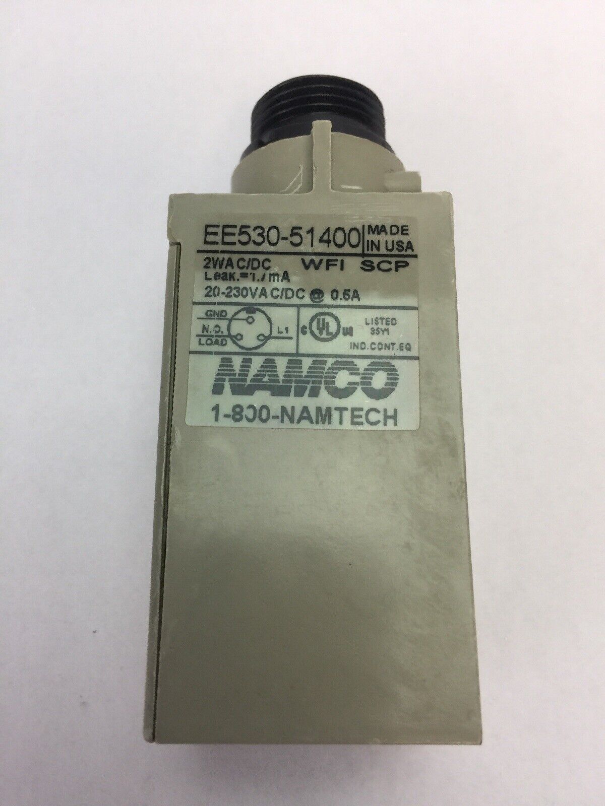 NAMCO EE530-51400 PROXIMITY SWITCH 20-230VAC/DC 0.5A