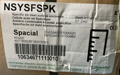SCHNEIDER ELECTRIC NSYSFSPK SPECIFIC KIT STEEL SUITABLE ENCLOSURE